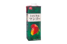 トロピカルマンゴー 1L×6本 計6L 果汁入り飲料 ドリンク マンゴー飲料