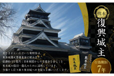 復興城主 有効期限7年 熊本城 城主の証 城主手形 デジタル芳名板（希望者のみ）