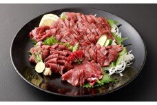 【フジチク ふじ馬刺し】 カット不要！切れてる馬刺し！50g×10人前 1人前あたり50g 計500g 馬肉 お肉 馬刺 生姜・たれ付き