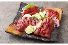 【フジチク】 国産馬刺し赤身 計400g（約100g×4個） 馬肉 お肉 生姜・たれ付き