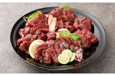 【フジチク】 国産馬刺し赤身 計1kg（約100g×10個） 馬肉 お肉 生姜・たれ付き