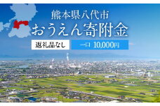 八代市 への寄付（返礼品はありません）応援 寄付 1万円