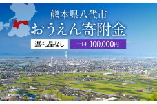 八代市 への寄付（返礼品はありません）応援 寄付 10万円