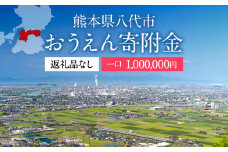 八代市 への寄付（返礼品はありません）応援 寄付 100万円