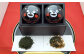 八代茶入くまモン缶（八代産新茶40g はと麦玄米茶40g）