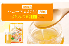 ハニープロポリス 350g 1本 蜂蜜あめ 144g 1袋 セット 