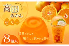 高田みかんゼリー　8個入