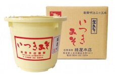 「ひとよしの百年蔵」いつきみそ（米麦あわせ/生みそ）5kg 化粧桶入り