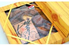 原木栽培椎茸 大どんこ箱詰 300g