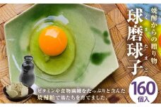 球磨球子 160個 鶏卵 卵 玉子 たまご くまたまご（破損保証有り）