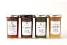 たくさん食べよう コンポート と コンフィチュール 大瓶 4本 セット ジャム いちじく イチジク とよみつひめ ラム酒 和紅茶 青梅 ピュレ 柚子 マーマレード