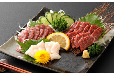 スライス 馬刺し セット （上赤身 90g、たてがみ 10g） 計100g 馬刺 馬肉 肉 お肉 ヘルシー くまもと 熊本 スライス馬刺し 赤身 コウネ 冷凍