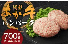 阿蘇あか牛ハンバーグ 100g×7個 合計700g 阿蘇あか牛 あか牛 お肉 肉 牛肉 冷凍
