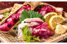 赤身馬刺し 約200g （醤油 ・ おろししょうが付き 各4パック） 赤身 馬肉 馬刺し 馬 新鮮 直送 個包装 国産 熊本県 人吉市 冷凍