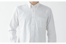 プレミアムオックスフォードシャツ／メンズ Sサイズ ／ ファッション 服 衣類 トップス シャツ ワイシャツ Ｙシャツ メンズ ホワイト 白 日本製