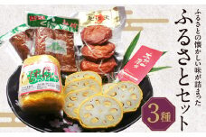 ふるさとセット からし蓮根×2本 肥後天×3個 燻製蒲鉾×4本