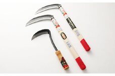 鎌セット 両刃鎌 180ミリ 中厚鎌 180ミリ カット鎌 草とり