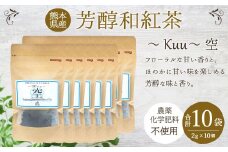 芳醇和紅茶～Kuu～空 (2gx10個) 10個セット お茶 ティーパック