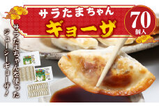 サラたまちゃん ギョーザ 計70個 冷凍