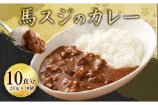 馬スジのカレー 10食 セット 合計2.1kg カレー レトルト