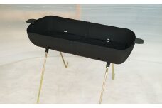 プロパン ボンベ BBQ コンロ 600型 (長足) 鉄板 網