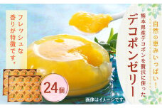 【熊本県産】 デコポン ゼリー 130g×24個 果物 柑橘 フルーツ