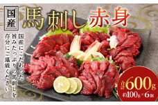 【フジチク】国産馬刺し赤身 600g 馬刺し 赤身 馬肉 熊本県