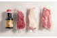 【阿蘇牧場】 阿蘇馬 馬刺し 3種（赤身・サガリ・フタエゴ） 約300g 専用醤油付き（150ml×1本）