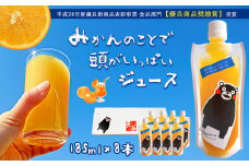 みかんジュース みかんのことで頭がいっぱいジュース 8本セット | ジュース みかん 飲料 熊本 玉名