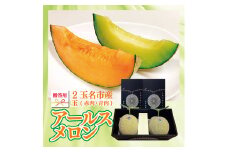 贈答用 アールス メロン ２玉 玉名市産 フルーツ 果物 高級 メロン | 果物 メロン フルーツ めろん 熊本 玉名 アールス