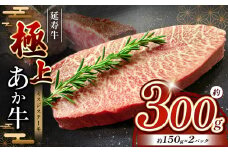 熊本県産 あか牛 「ｰ延寿牛ｰ」 ミスジ ステーキ 約 300g | 肉 にく お肉 おにく 牛 牛肉 延寿牛 ミスジステーキ 熊本県 玉名市
