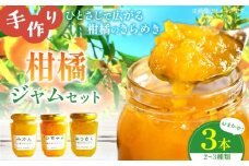 柑橘 ジャム おまかせ 3本 セット 水本オレンジガーデン | ジャム 果物 くだもの フルーツ 柑橘 かんきつ デコポン でこぽん ミカン みかん はっさく 八朔 甘夏 詰め合わせ パン 朝食 果肉 加工食品 熊本県 玉名市