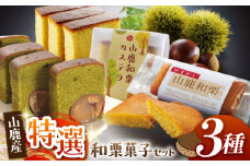 和栗菓子セット 【株式会社あんず】 [ZBT001]