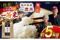 【先行予約】【天日塩を使用】一鹿米 旭一号 白米 5kg【株式会社 夢アグリ】おこめ 米 お米 ごはん 精米 熊本  [ZCL005]