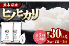 【全3回定期便】 ヒノヒカリ 白米 10kg【株式会社  農産ベストパートナー】 定期便 10kg 精米 特A ヒノヒカリ ひのひかり コメ 米 お米 熊本県 熊本県産 ごはん 白米  [ZBP047]