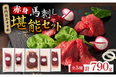 専門店おすすめ！赤身 馬刺し の 堪能セット 3601 [ZDT027] 贅沢 赤身 馬刺し 馬刺 熊本 くまもと 冷凍