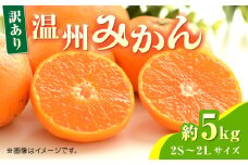 【先行予約】温州みかん約5kg　2S～2Lサイズ　【くまふる】 [ZBG051]