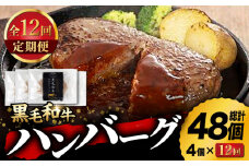 【12回定期便】九州産 藤彩牛 大判 ハンバーグ 2535 [ZDT081]