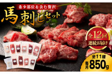 【12回定期便】フジチク/熊本特産！希少部位を含む贅沢 馬刺し セット 3603 馬刺し 熊本肥育 メン 大トロ 中トロ ヒレ ロース ランプ チョーチン イチボ フタエゴ 上赤身 希少部位 レア タレ付き 生姜付き 赤身 冷凍 小分け 馬刺 ばさし 馬肉 刺身 ヘルシー 熊本県 山鹿市 おつまみ 晩酌 [ZDT104]