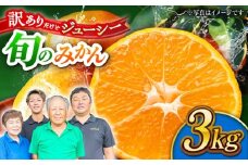 【先行予約】【数量限定】【訳あり】家庭用 みかん 約3kg 詰め合わせ 柑橘【合同会社 社方園】 [ZBZ020]