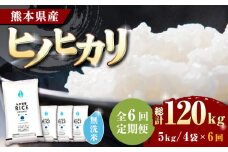 【全6回定期便】 ヒノヒカリ 無洗米20kg【株式会社  農産ベストパートナー】 [ZBP119]
