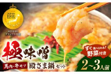 “お鍋さえあれば直ぐに食べれる”ガツンと男前　特製味噌スープ「殿さま鍋」(濃厚特製味噌味野菜付き2～3人前)【オルガニコ山鹿】 [ZFH001]