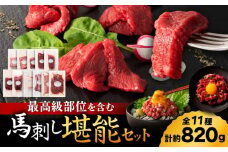「熊本特産」フジチクオリジナル ふじ馬刺し堪能セット 3896【有限会社スイートサプライなかぞの】 [ZDT162]