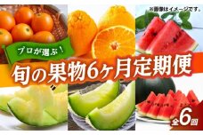 フルーツ6ヶ月定期便　【2月～7月】　【くまふる】 [ZBG077]