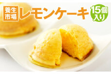 レモン ケーキ 15個入り 計750g 菓子 お菓子 スイーツ  【養生市場】【90日以内に出荷予定（土日祝除く）】