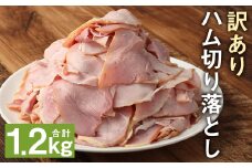 ハム切り落とし 1.2kg 便利な小分けパック 訳あり 200g×6パックセット《90日以内に出荷予定(土日祝除く)》