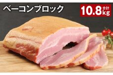 ベーコンブロック 約900g×12個 計約10.8kg ベーコン ブロック 豚肉【30日以内に出荷予定（土日祝除く）】