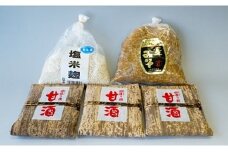 5-17　シガキ食品　防腐剤、添加物なし！　　塩麹・甘酒・麦みそセット