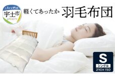 100-17  宇城ふとん店　ふわふわあったか羽毛布団