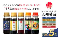 94-13　マルヤ　九州醤油100ml×5本セット